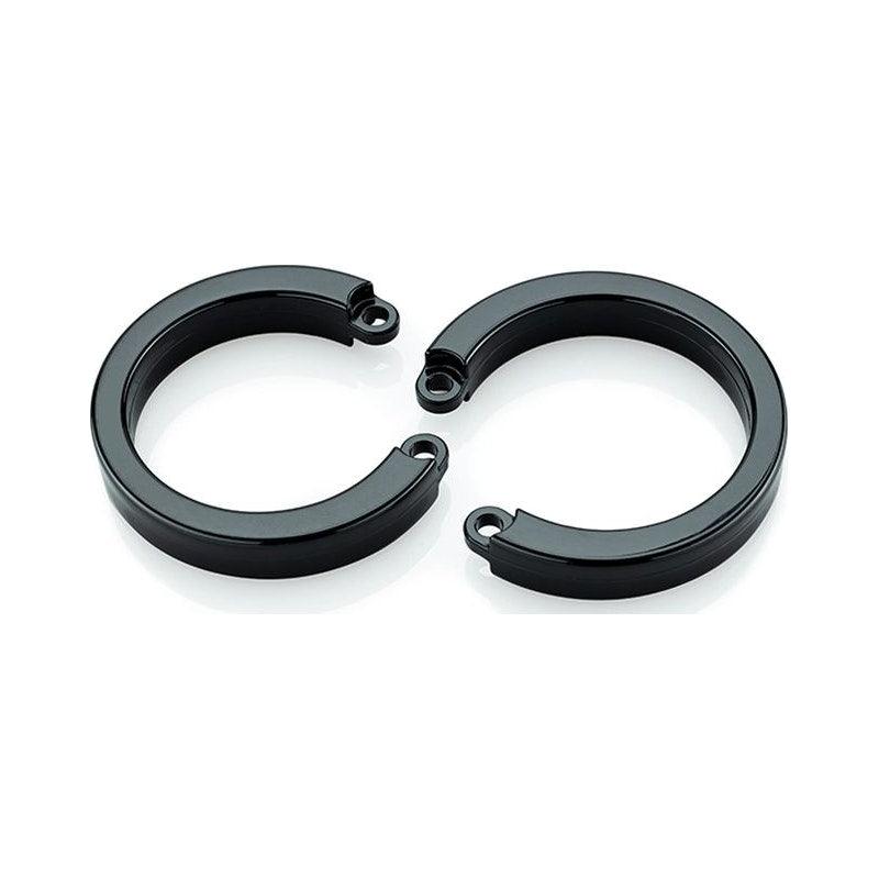 Cockcage U Ring 2 Pc L/XL Black - Naughty by Nature Adult Store