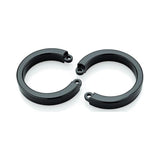Cockcage U Ring 2 Pc L/XL Black - Naughty by Nature Adult Store