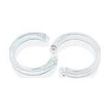 Cockcage U Ring 2 Pc L/XL Clear - Adult Toys