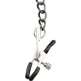 Collar With Nipple Chains - Adult Toys