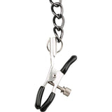 Collar With Nipple Chains - Adult Toys