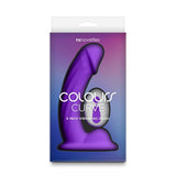 Colours Curve - Vibrating 6'' Dildo - Vibrating Dildo with Wireless Remote - DONGS