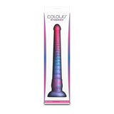 Colours Stacked - 12'' Dildo Pink/Blue Fantasy Dildo - DONGS