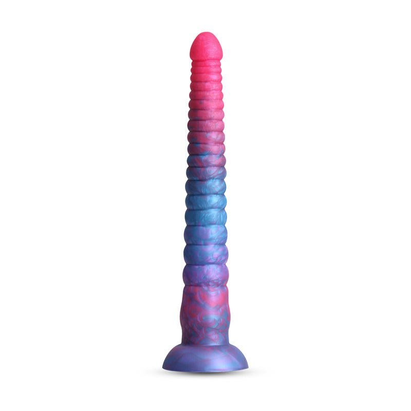 Colours Stacked - 12'' Dildo Pink/Blue Fantasy Dildo - DONGS