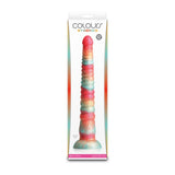 Colours Stacked - 12'' Dildo Red/Gold 30.6 cm Fantasy Dildo - DONGS