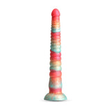 Colours Stacked - 12'' Dildo Red/Gold 30.6 cm Fantasy Dildo - DONGS