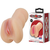 CRAZY BULL CAROLINE Vagina Stroker - Flesh - MASTURBATORS - Naughty by Nature Adult Store