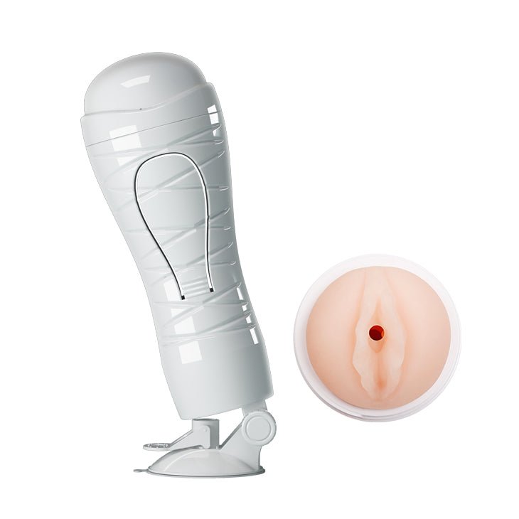 CRAZY BULL FLORA Vibrating Stroker - Flesh Squeezeable Vagina - MASTURBATORS - Naughty by Nature Adult Store