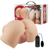 Crazy Bull Hailey Vibrating Doggy Torso - Dual Entry TPR Masturbator - MASTURBATORS