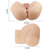 Crazy Bull Hailey Vibrating Doggy Torso - Dual Entry TPR Masturbator - MASTURBATORS