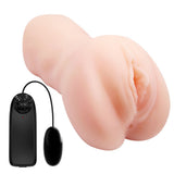 Crazy Bull Lea Vibrating Vagina Stroker – Ribbed TPR Pocket Pussy - MASTURBATORS