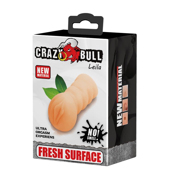 CRAZY BULL LEILA Vagina Stroker - Flesh - MASTURBATORS