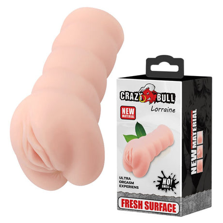 CRAZY BULL LORRAINE Vagina Stroker - Flesh - MASTURBATORS