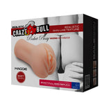CRAZY BULL MAGGIE Vagina Stroker - Flesh - MASTURBATORS - Naughty by Nature Adult Store