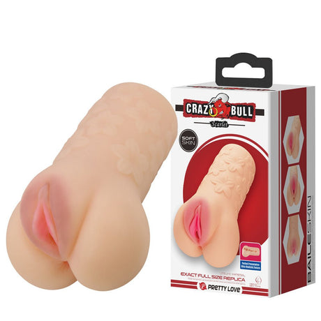CRAZY BULL SCARLET Vagina Stroker - MASTURBATORS - Naughty by Nature Adult Store