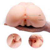 Crazy Bull Veronica Vibrating Sex Doll Torso – Dual Entry TPR Masturbator - MASTURBATORS
