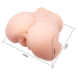 Crazy Bull Veronica Vibrating Sex Doll Torso – Dual Entry TPR Masturbator - MASTURBATORS