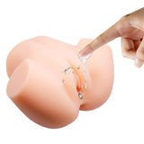 Crazy Bull Veronica Vibrating Sex Doll Torso – Dual Entry TPR Masturbator - MASTURBATORS
