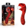 Creature Cocks Cobra Red 18.5 cm Fantasy Plasma Vibrator - VIBRATORS