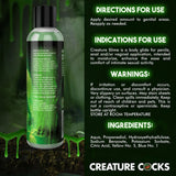 Creature Slime by Creature Cocks - Green Slime - Green Water Based Lubricant - 237 ml Bottle - LOTIONS & LUBES