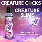 Creature Slime by Creature Cocks - Purple Slime - Purple Water Based Lubricant - 118 ml Bottle - LOTIONS & LUBES