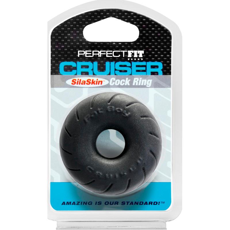 Cruiser Ring 2.5in SilaSkin Black - Lotions & Potions