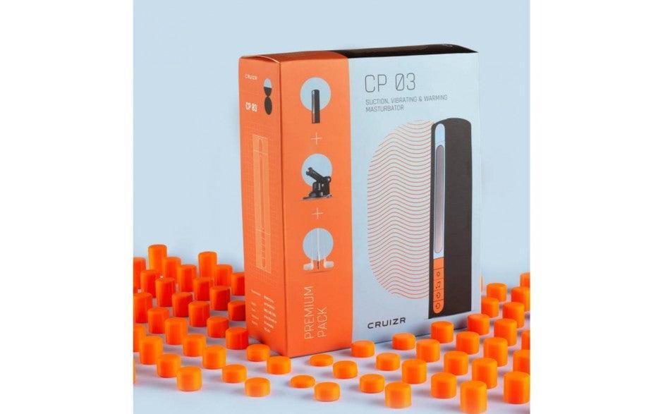 Cruizr Deluxe Vibrating and Sucking Automatic Masturbator w Holder - Adult Toys