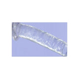 Crystal Dildo Straight 7in Clear - Adult Toys