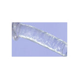 Crystal Dildo Straight 7in Clear - Adult Toys