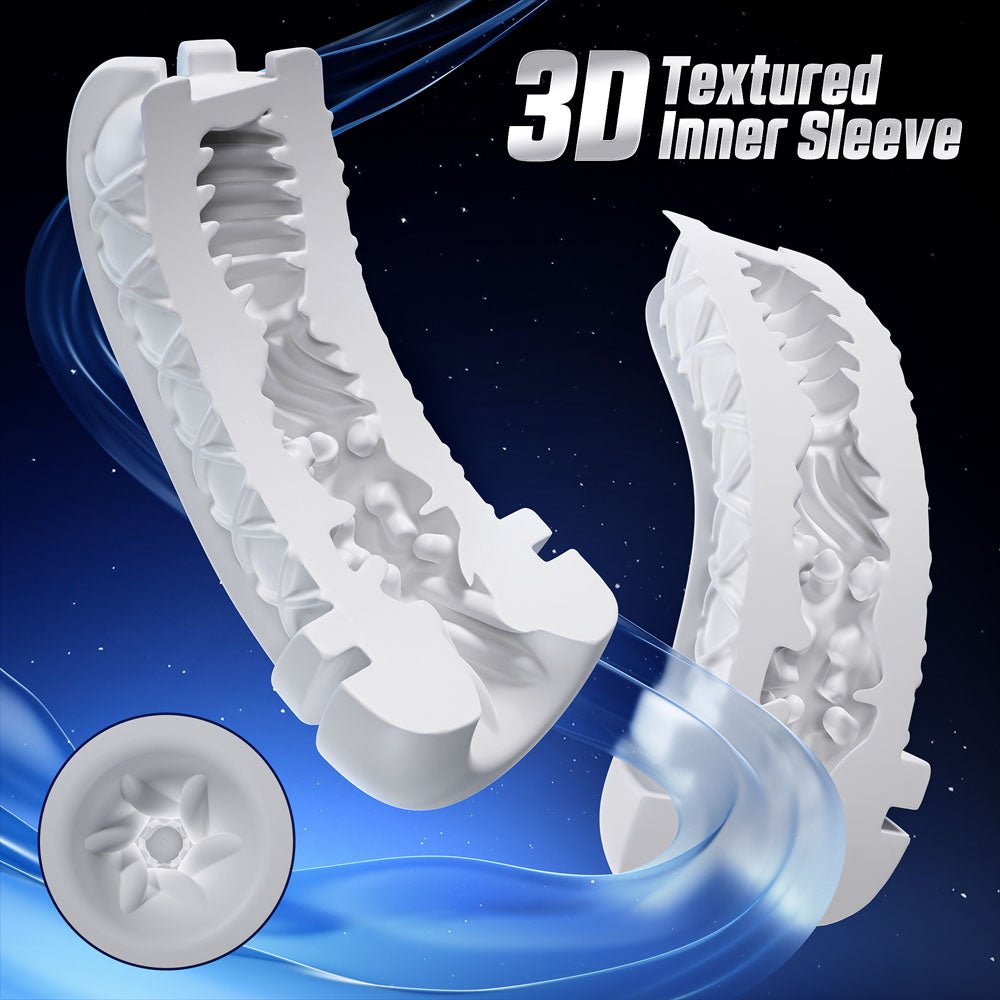 CyberSkin B - Warrior - Sucking & Vibrating Auto Masturbator - MASTURBATORS