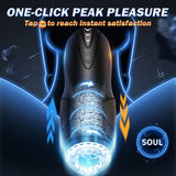 CyberSkin The Galaxy Voy - Thrusting & Rotating Auto Masturbator with Heater - Naughty by Nature Adult Store