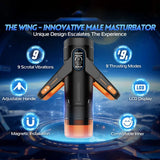 CyberSkin The Wing - Thrusting & Massaging Auto Masturbator with Heater - MASTURBATORS