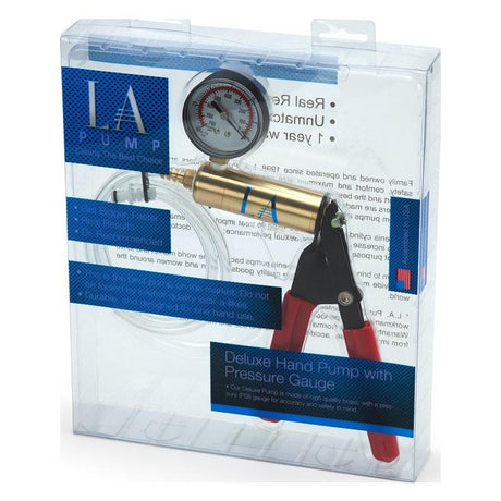 Deluxe Hand Pump with Gauge - Naughty by Nature Adult Store