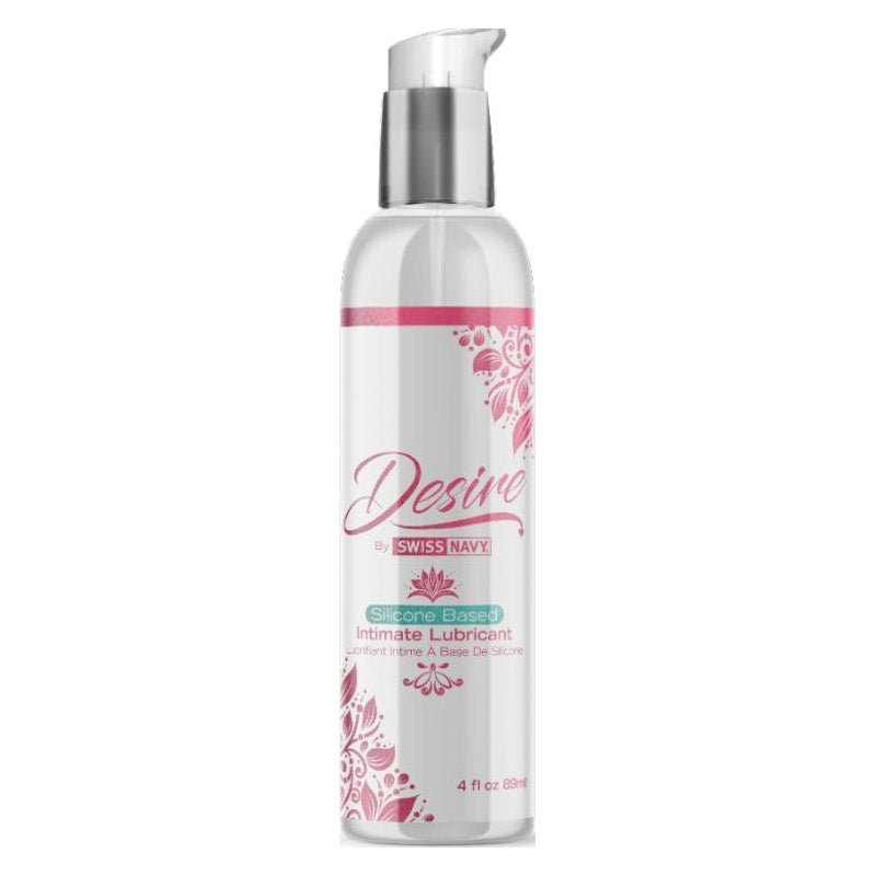 Desire Silicone Based Intimate Lubricant 4oz/118ml - Lotions & Potions