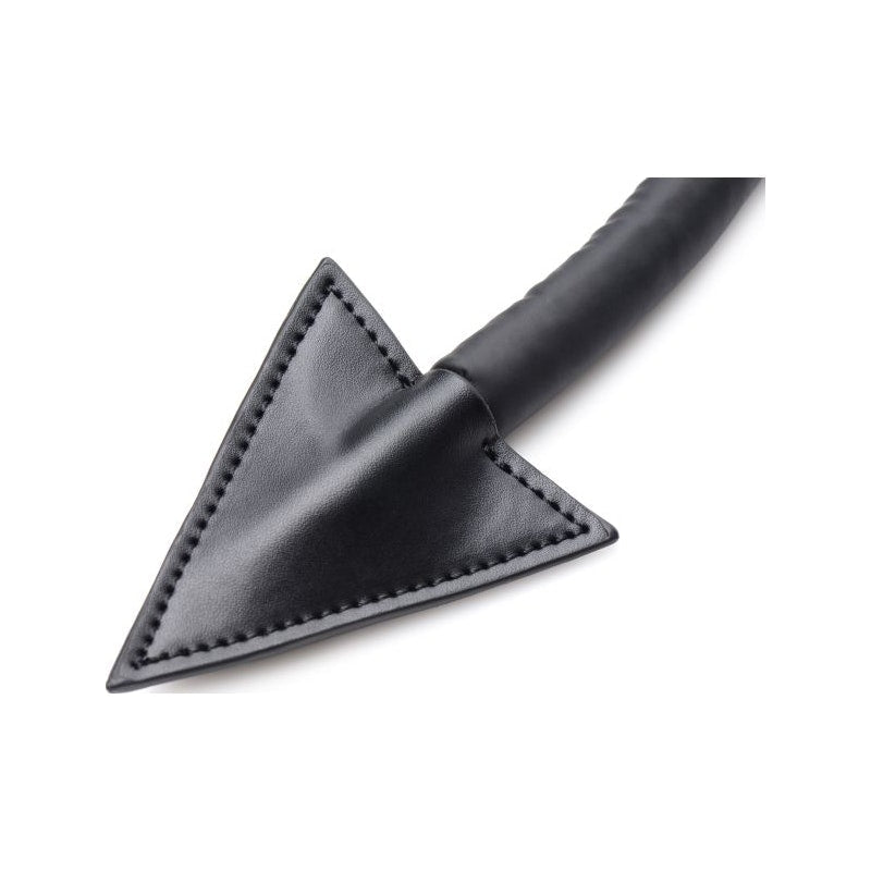 Devil Tail Anal Plug and Horn Set Black - Adult Toys