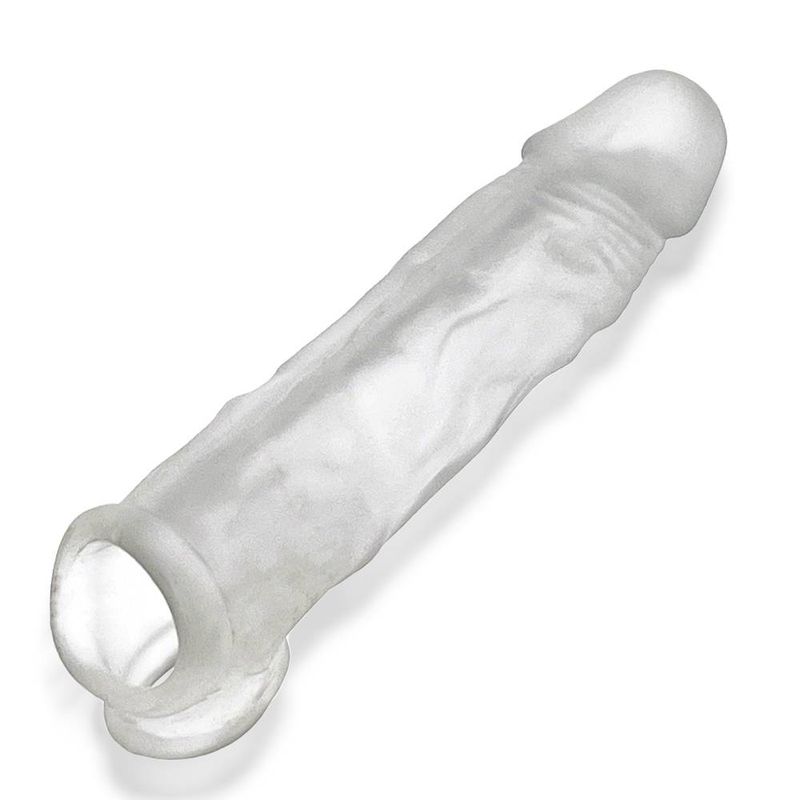 Dicker Ultra-Slim Cocksheath Clear Ice - Adult Toys