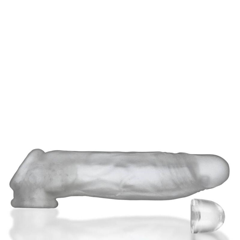Dicker Ultra - Slim Cocksheath Clear Ice - Adult Toys