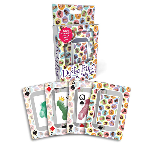 Dirty Penis Playing Cards - Waterproof Novelty Playing Cards - GAMES