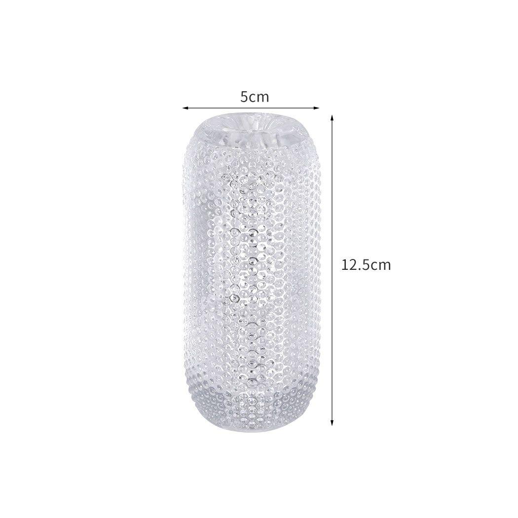 Double Holes Soft Hand Held Masturbation Cup - Masturbators