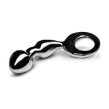 Drang Fun Metal Anal Plug Silver - Adult Toys