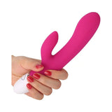 Dreamer 7 Mode Silicone Rechargeable Rabbit Vibrator Pink - Adult Toys