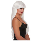 Dreamgirl Layered Long Wig White - Lingerie