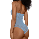 DreamGirl Mesh Ashley Teddy Blue - Lingerie