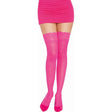 Dreamgirl Thigh High Silicone Stockings Neon Pink - Naughty by Nature Adult Store
