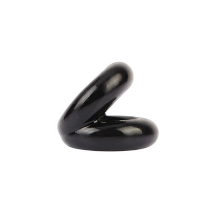 Dual Pleasure Ring Black - Naughty by Nature Adult Store