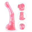 Duke Horse Dong w Balls Pink XXL - Adult Toys