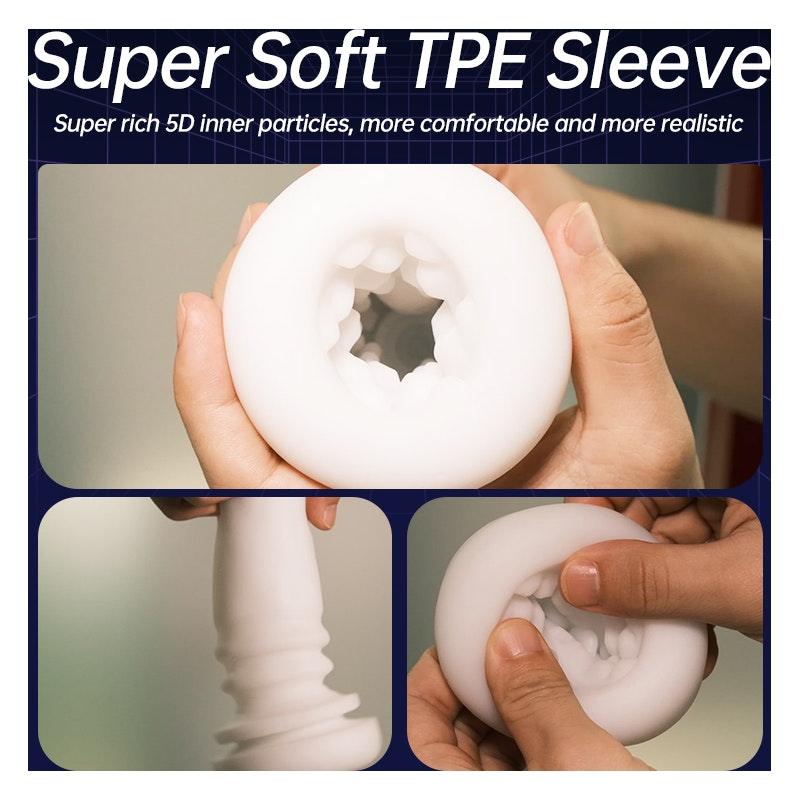 DVA Automatic USB Thrusting and Vibrating Masturbator - Adult Toys