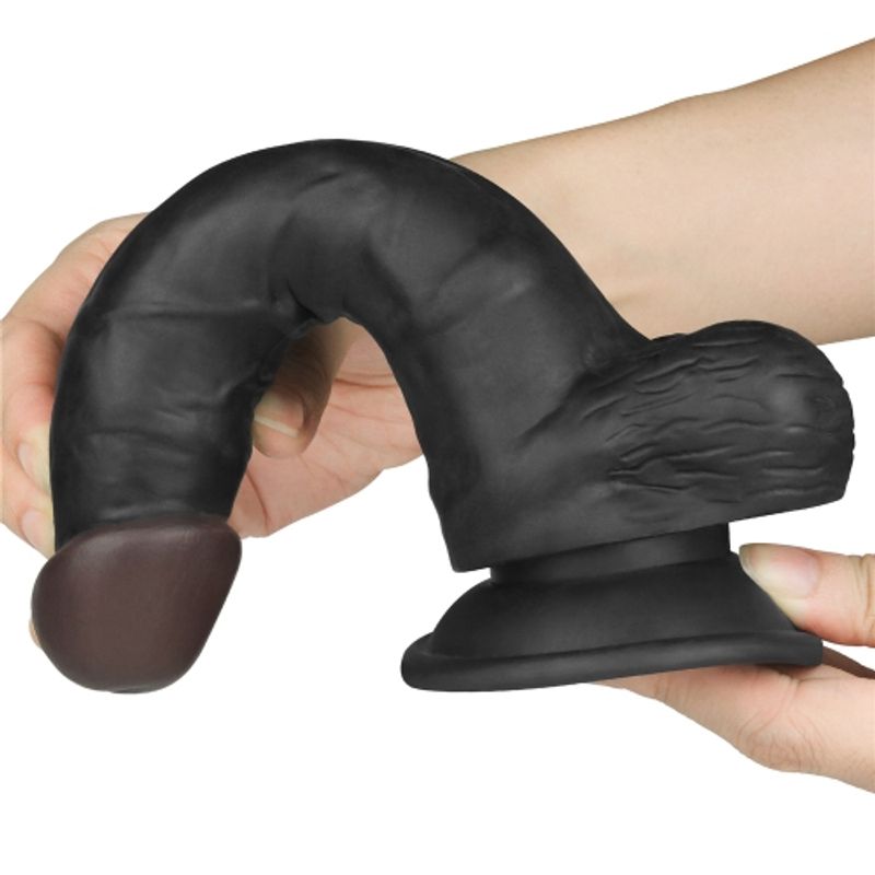 Easy Strap On Set 7.5in Black - Adult Toys