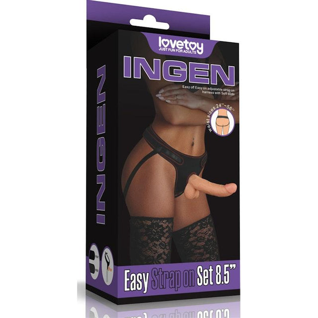 Easy Strap On Set 8.5in - Adult Toys