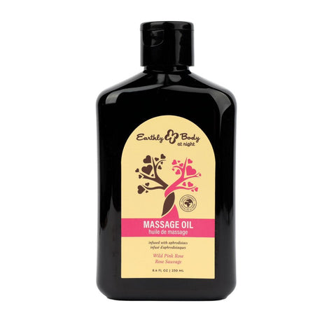 EB Hemp Seed Massage Oil Wild Pink Rose 250 Ml Bottle - LOTIONS & LUBES